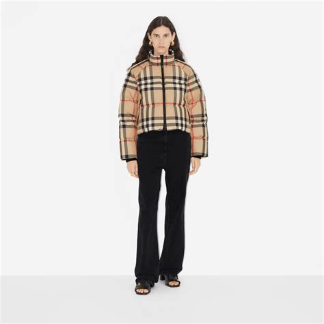 burberry 8025707|piumino donna burberry check.